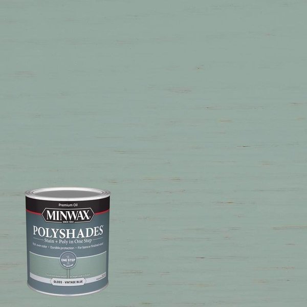 Minwax Stain&Polyth Vnblu 1Qt 614944444